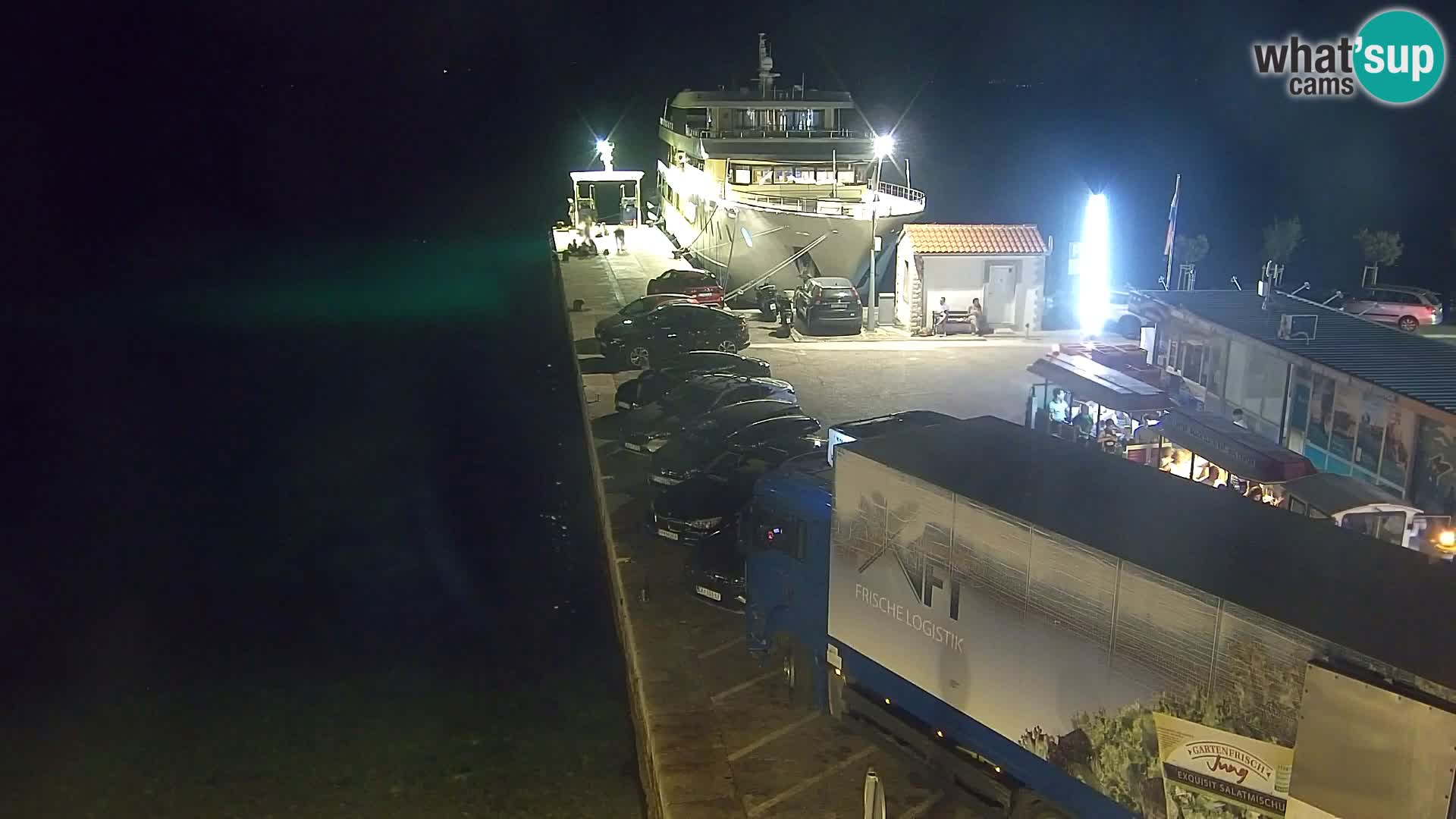 Spletna kamera Bol – Center mesta in marina v živo