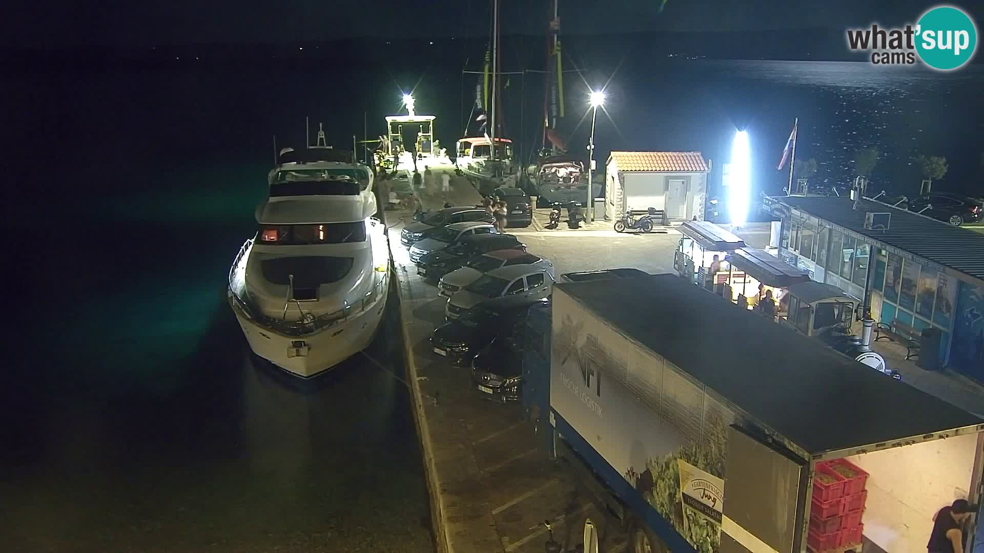 Webcam Bol Hafen & Ortszentrum – Liveblick aus Bol auf der Insel Brač