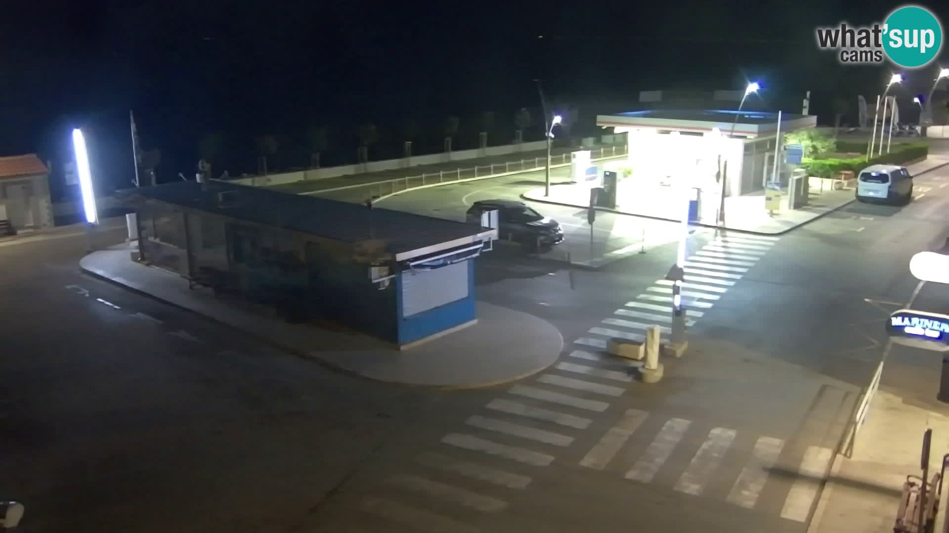 Webcam Bol Centro e Marina – Vista live dal porto di Bol