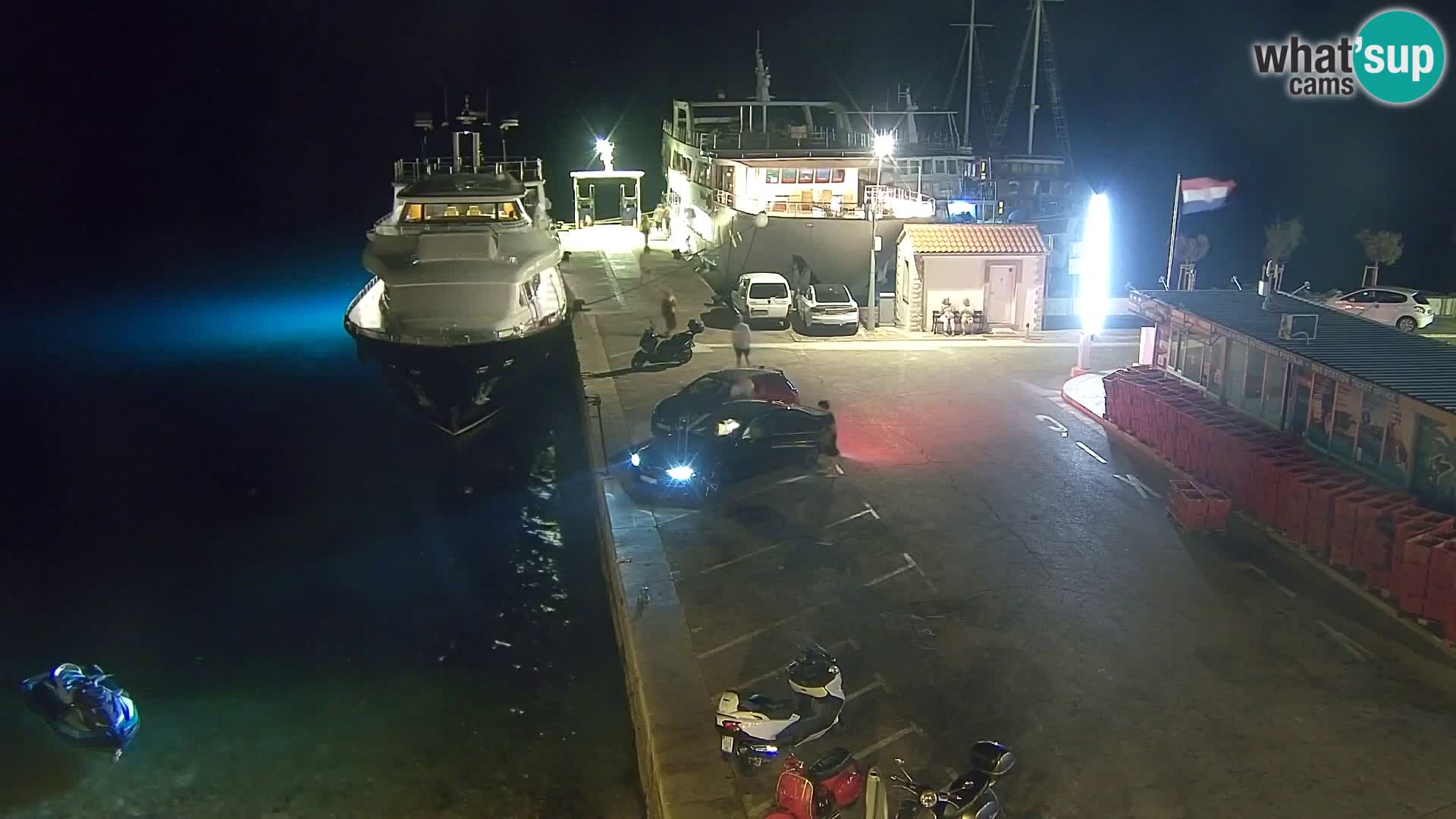 Webcam Bol Hafen & Ortszentrum – Liveblick aus Bol auf der Insel Brač