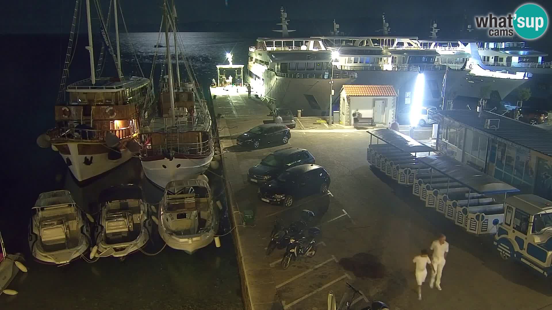 Webcam Bol Hafen & Ortszentrum – Liveblick aus Bol auf der Insel Brač