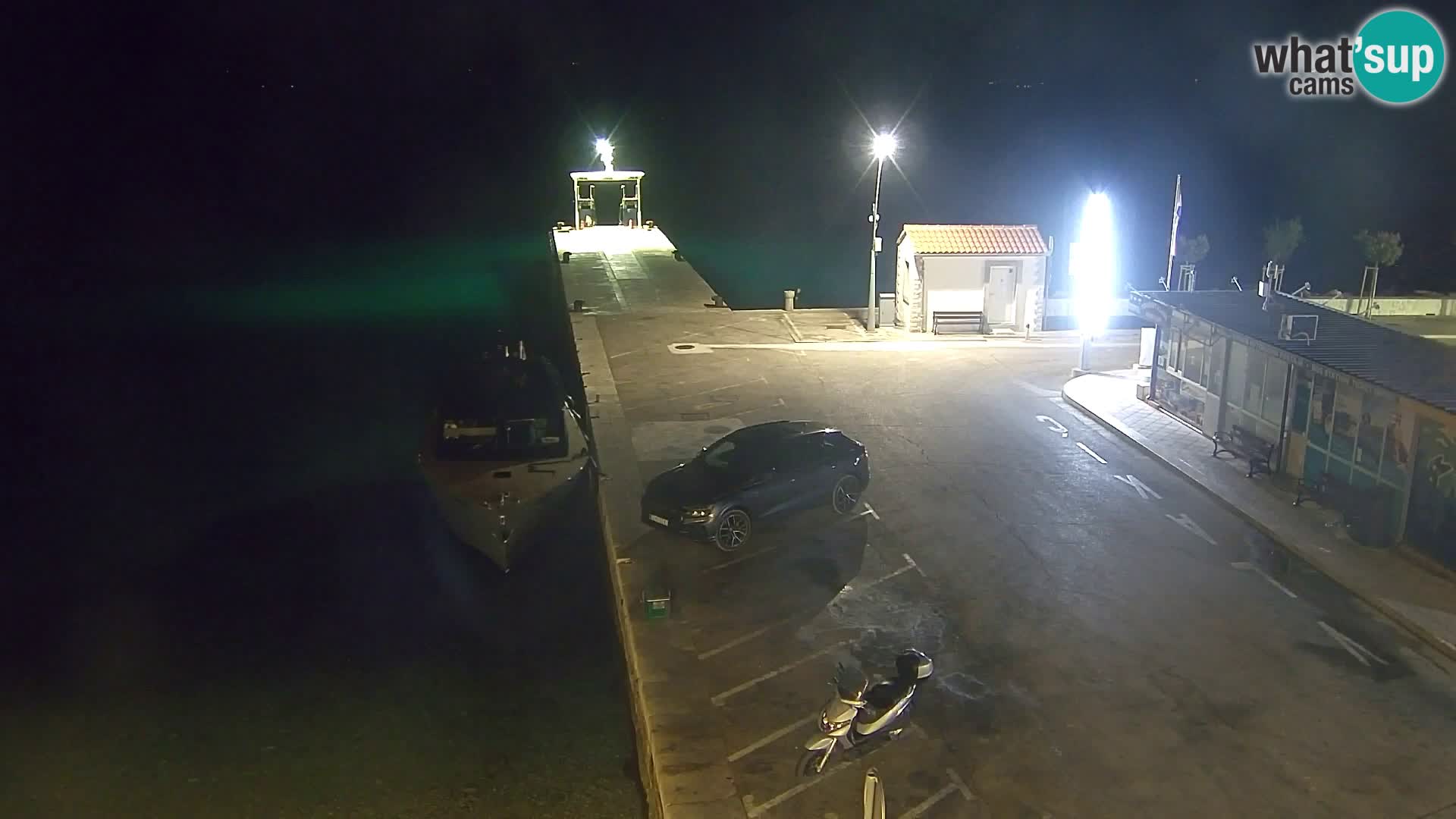 Webcam Bol Centre-Ville & Marina – Vue en direct depuis Bol, île de Brač