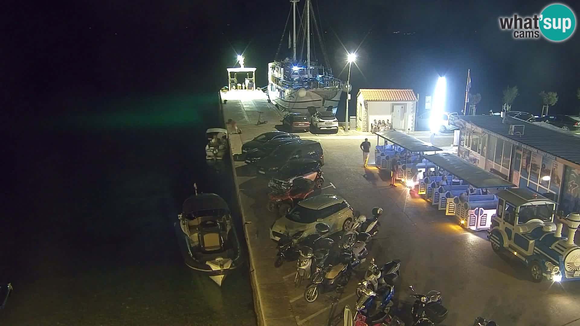 Webcam Bol Centre-Ville & Marina – Vue en direct depuis Bol, île de Brač