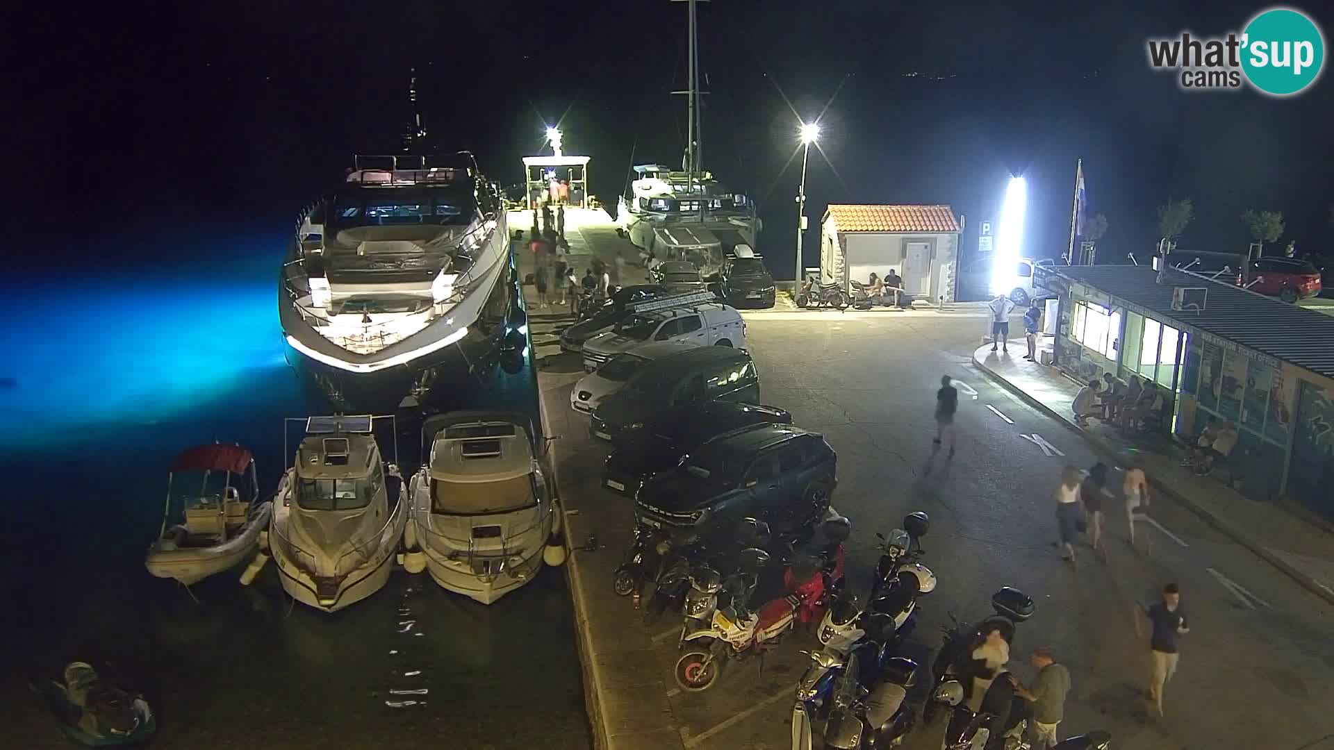 Webcam Bol Hafen & Ortszentrum – Liveblick aus Bol auf der Insel Brač
