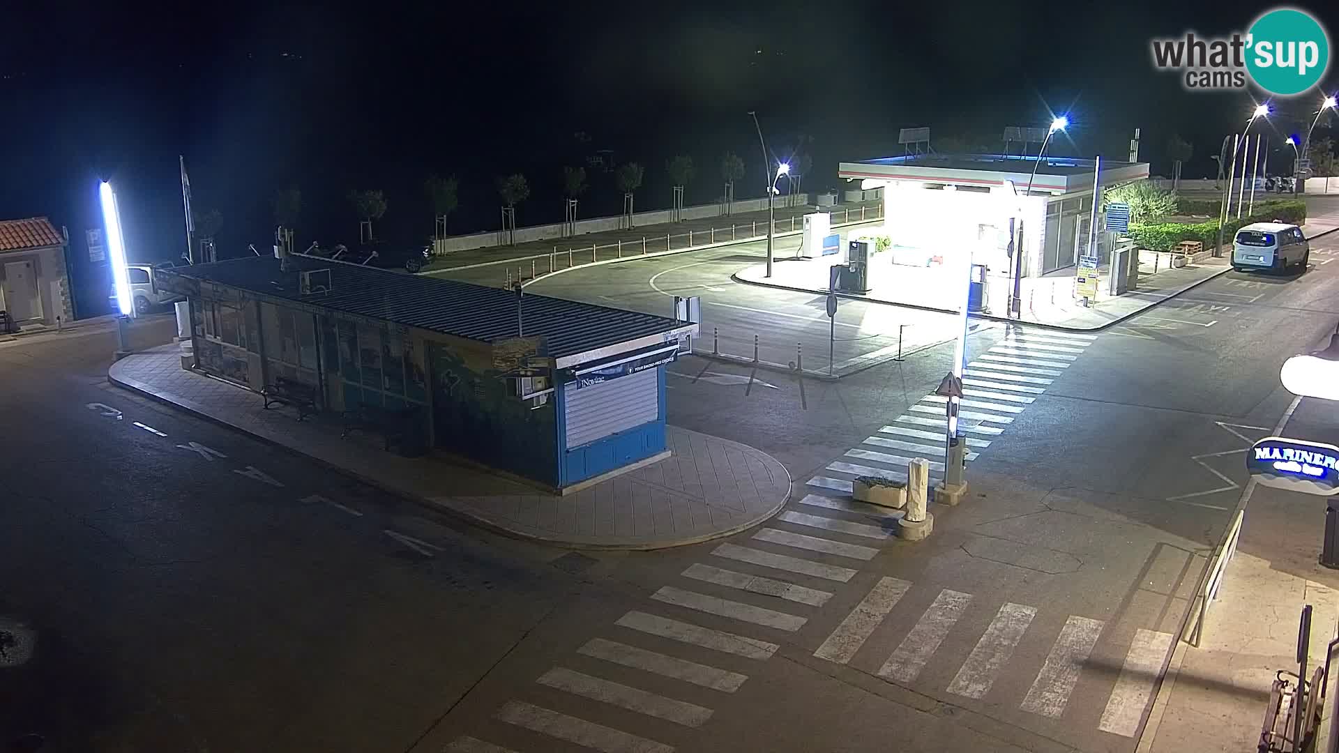 Webcam Bol Centro e Marina – Vista live dal porto di Bol