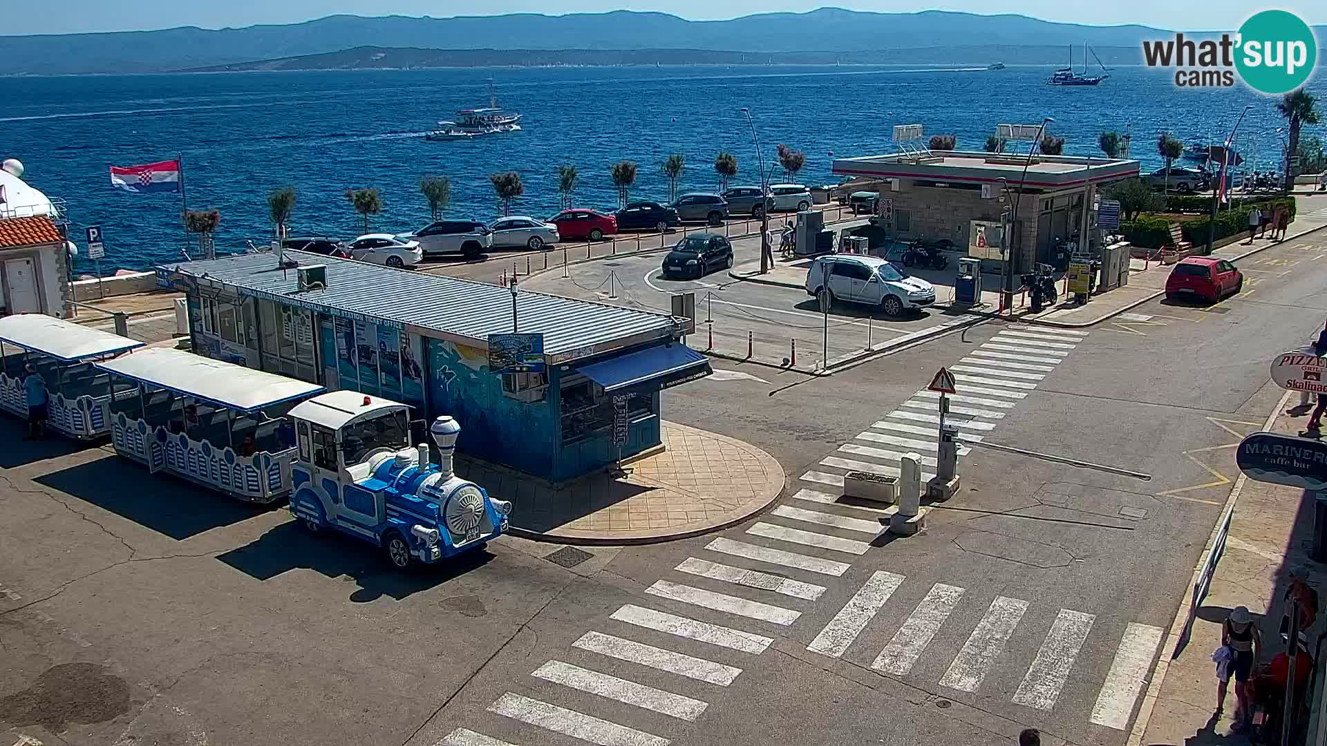 Webcam Bol Hafen & Ortszentrum – Liveblick aus Bol auf der Insel Brač