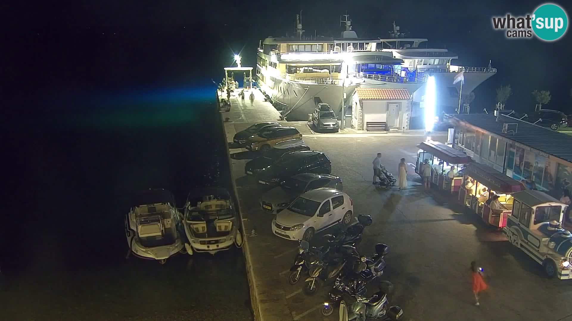 Webcam Bol Hafen & Ortszentrum – Liveblick aus Bol auf der Insel Brač