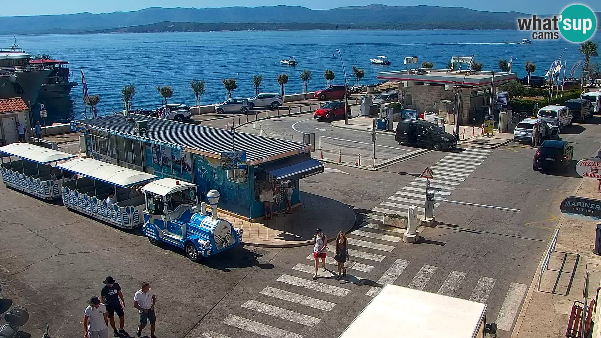 Webcam Bol Centro e Marina – Vista live dal porto di Bol