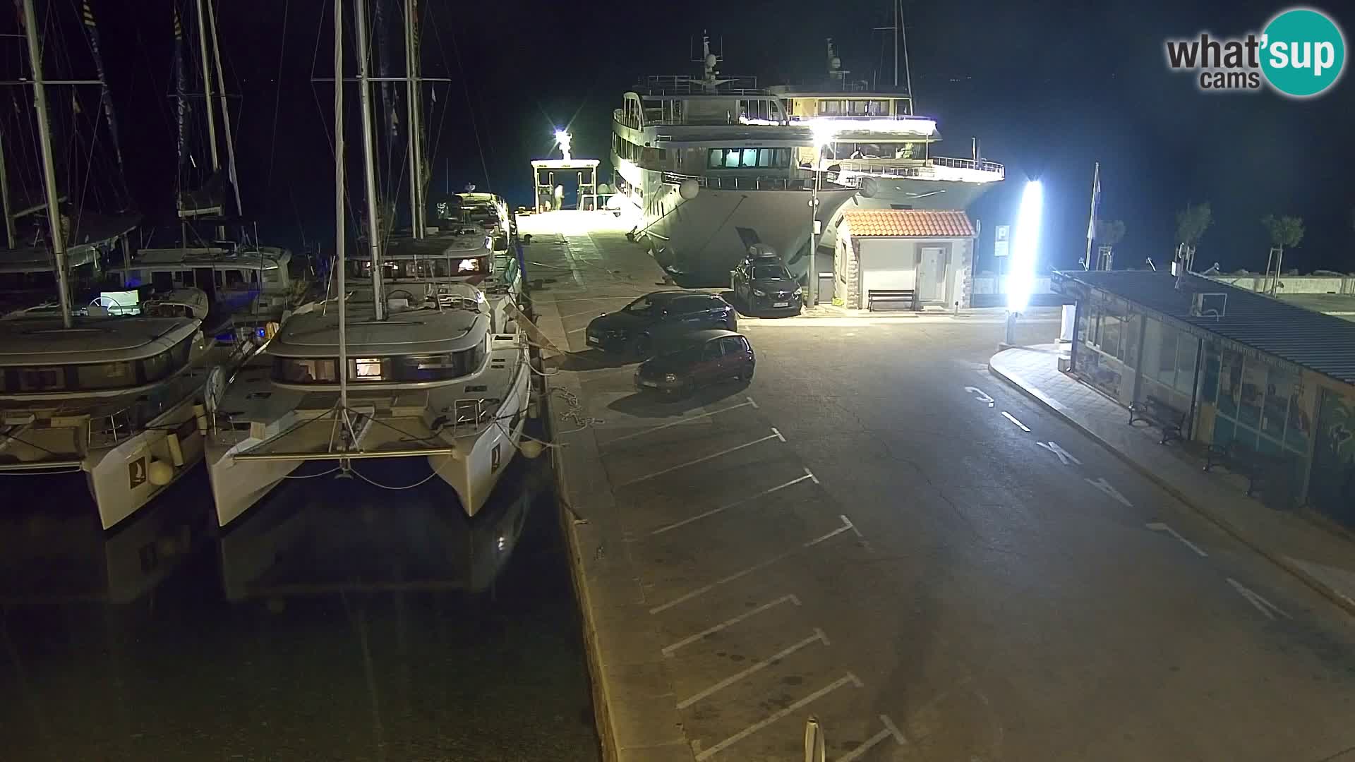 Webcam Bol centre-ville & marina – Vue en direct depuis Bol, île de Brač