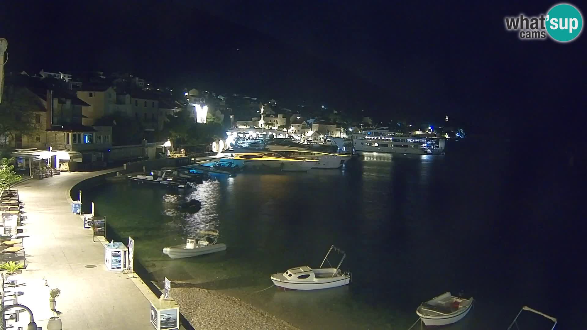 Webcam Bol Town Center & Marina – Live View from Bol, Brač