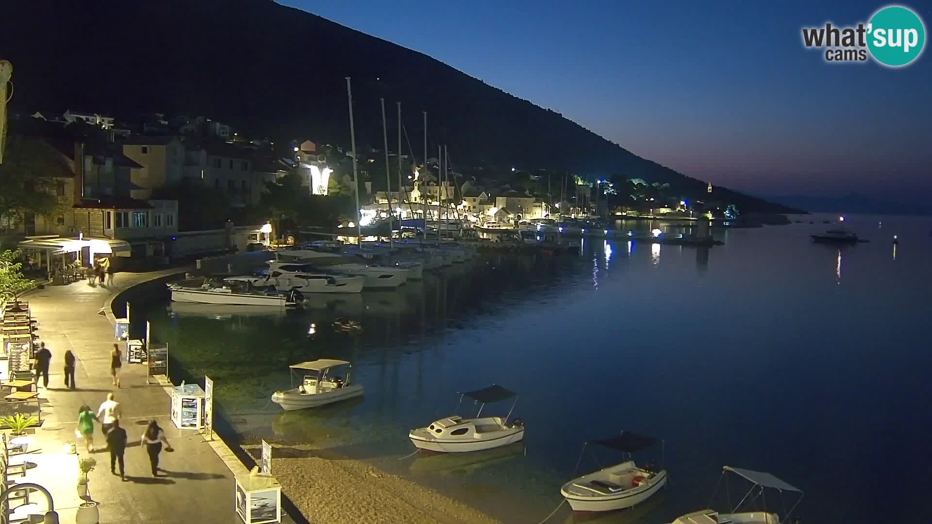 Webcam Bol Town Center & Marina – Live View from Bol, Brač