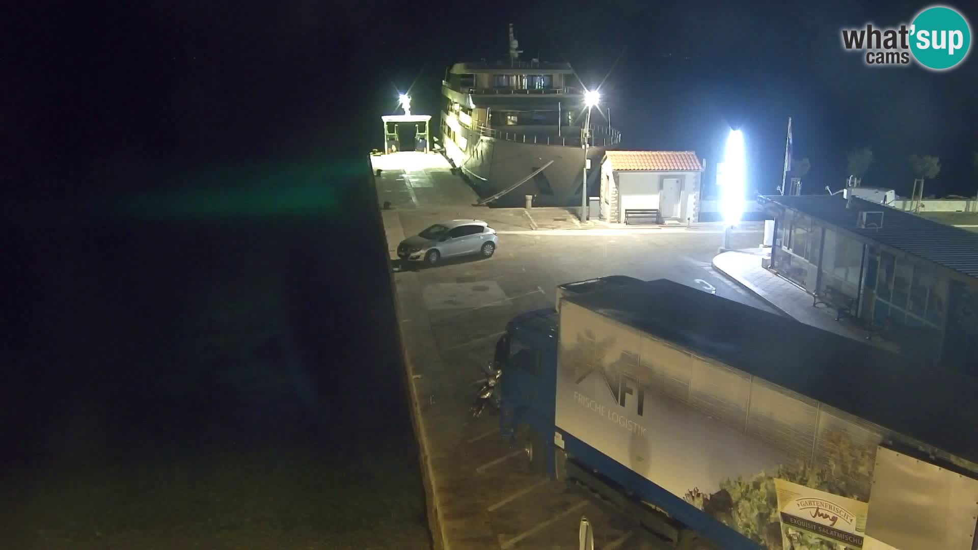Webcam Bol Centre-Ville & Marina – Vue en direct depuis Bol, île de Brač