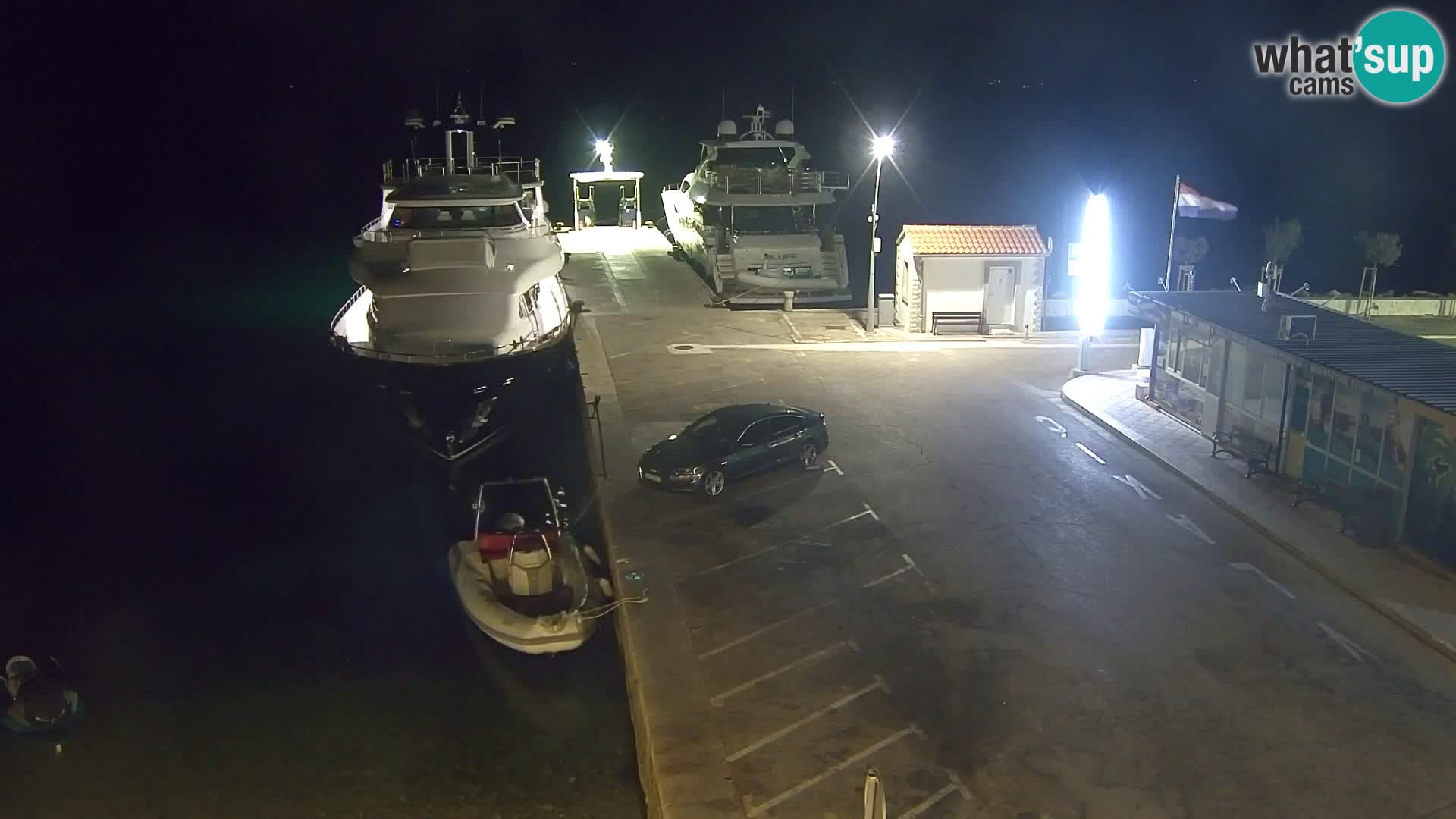 Webcam Bol Hafen & Ortszentrum – Liveblick aus Bol auf der Insel Brač