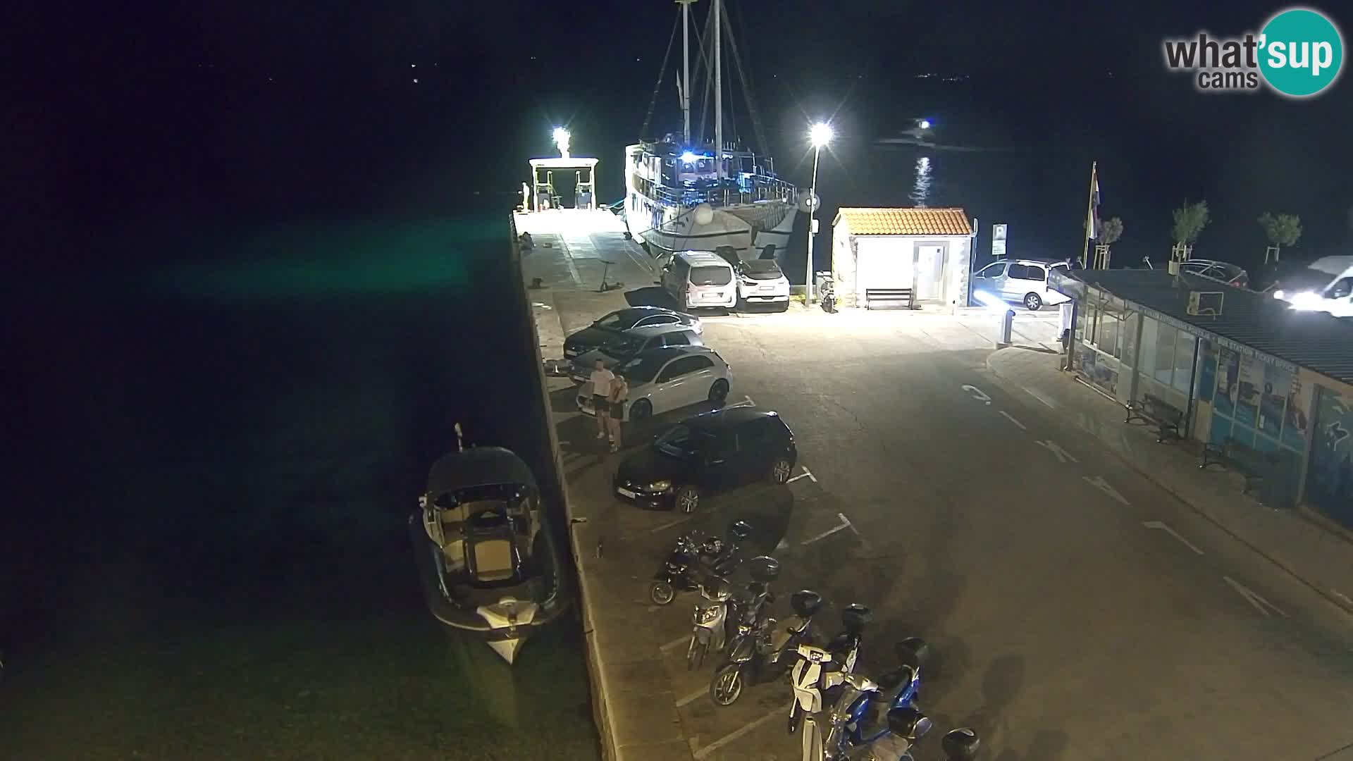 Webcam Bol Centre-Ville & Marina – Vue en direct depuis Bol, île de Brač