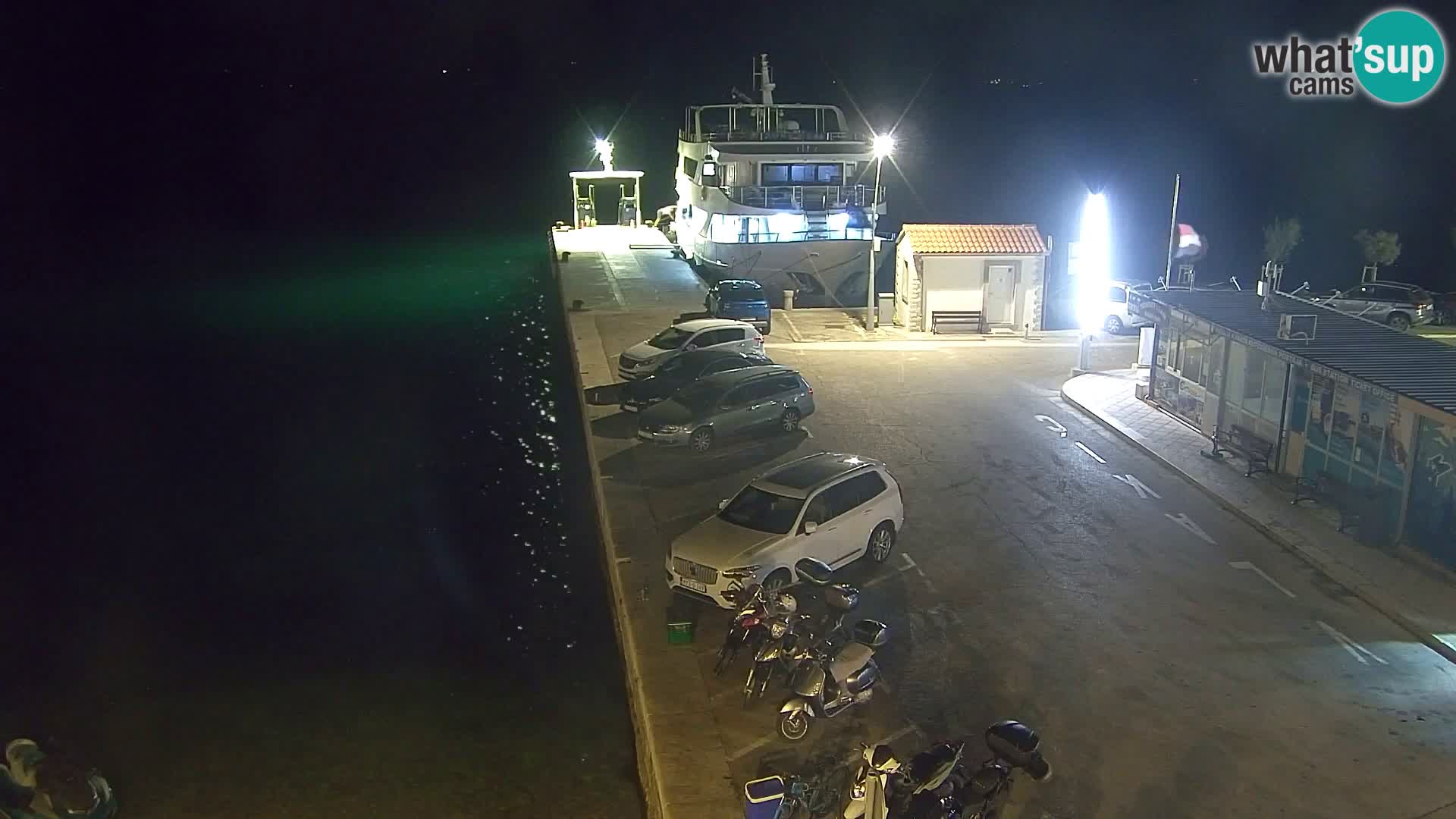 Webcam Bol Centre-Ville & Marina – Vue en direct depuis Bol, île de Brač