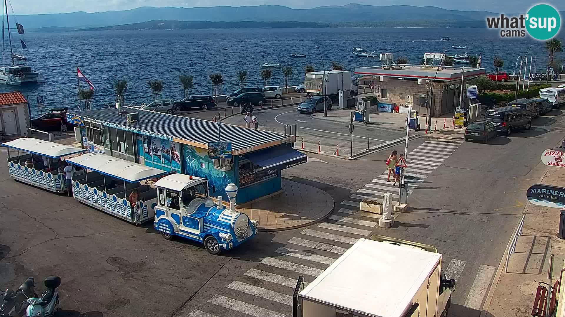 Webcam Bol Centre-Ville & Marina – Vue en direct depuis Bol, île de Brač