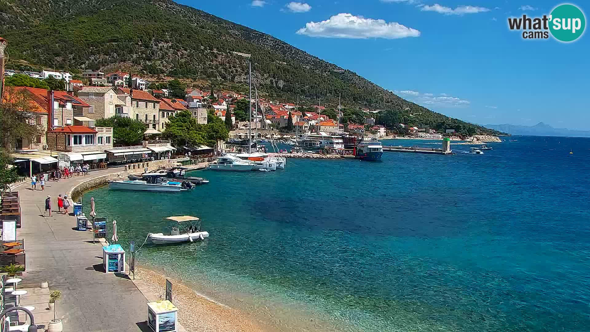 Webcam Bol Town Center & Marina – Live View from Bol, Brač