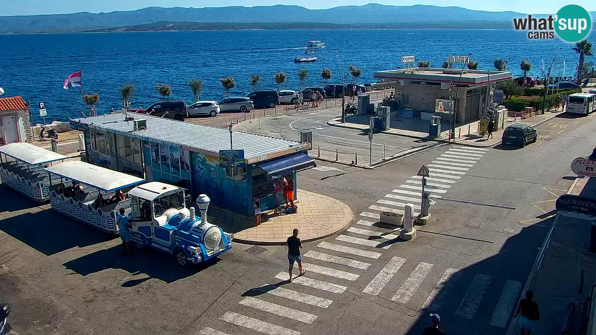 Webcam Bol Hafen & Ortszentrum – Liveblick aus Bol auf der Insel Brač