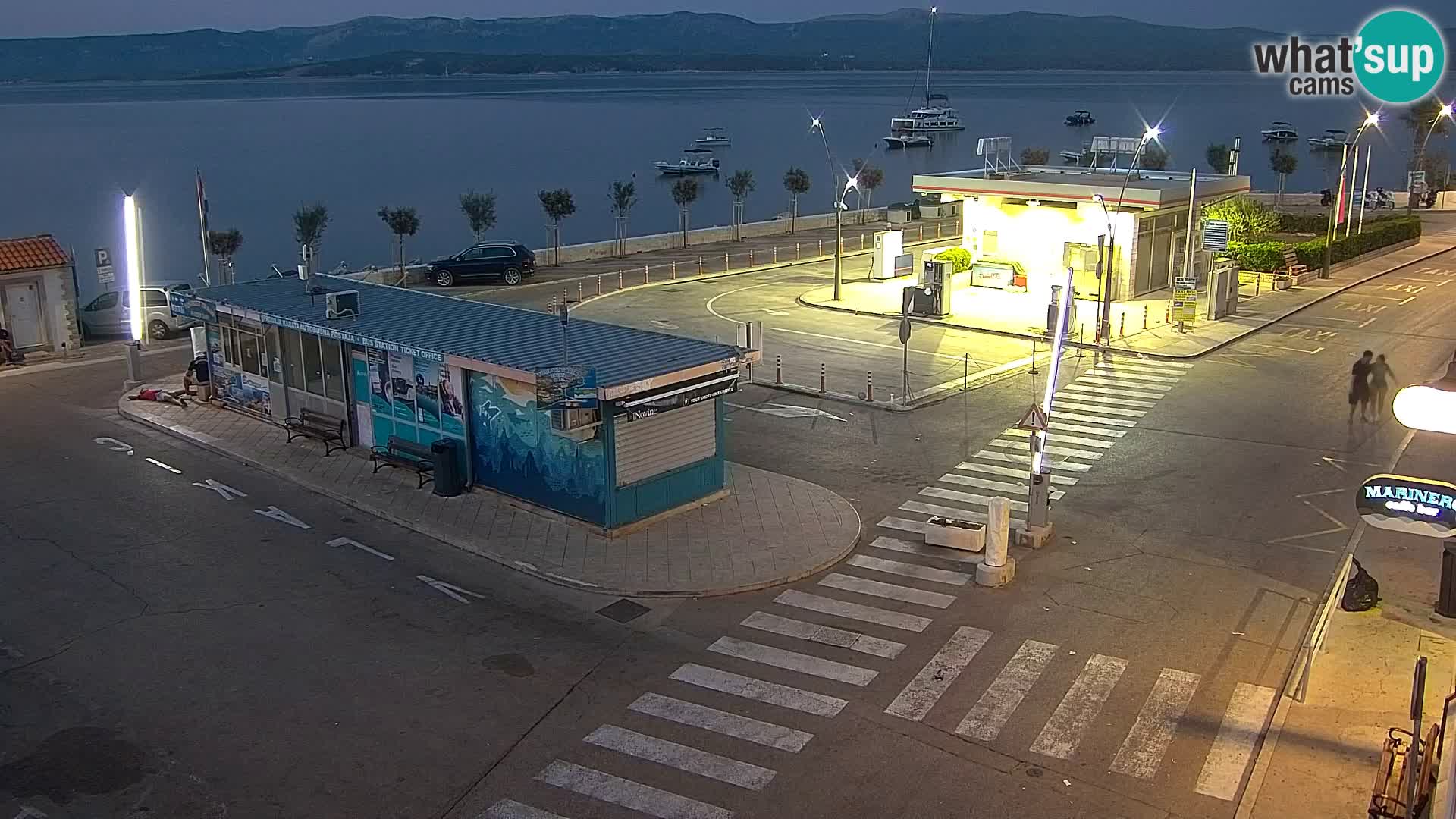 Webcam Bol centre-ville & marina – Vue en direct depuis Bol, île de Brač