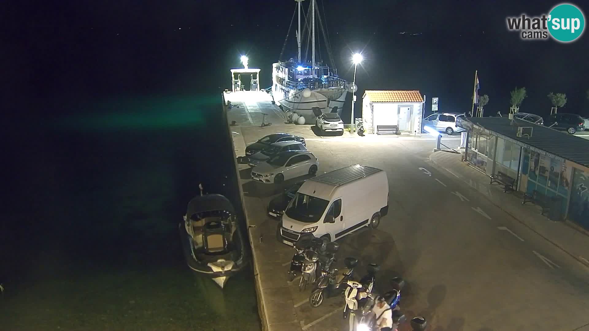 Webcam Bol Hafen & Ortszentrum – Liveblick aus Bol auf der Insel Brač