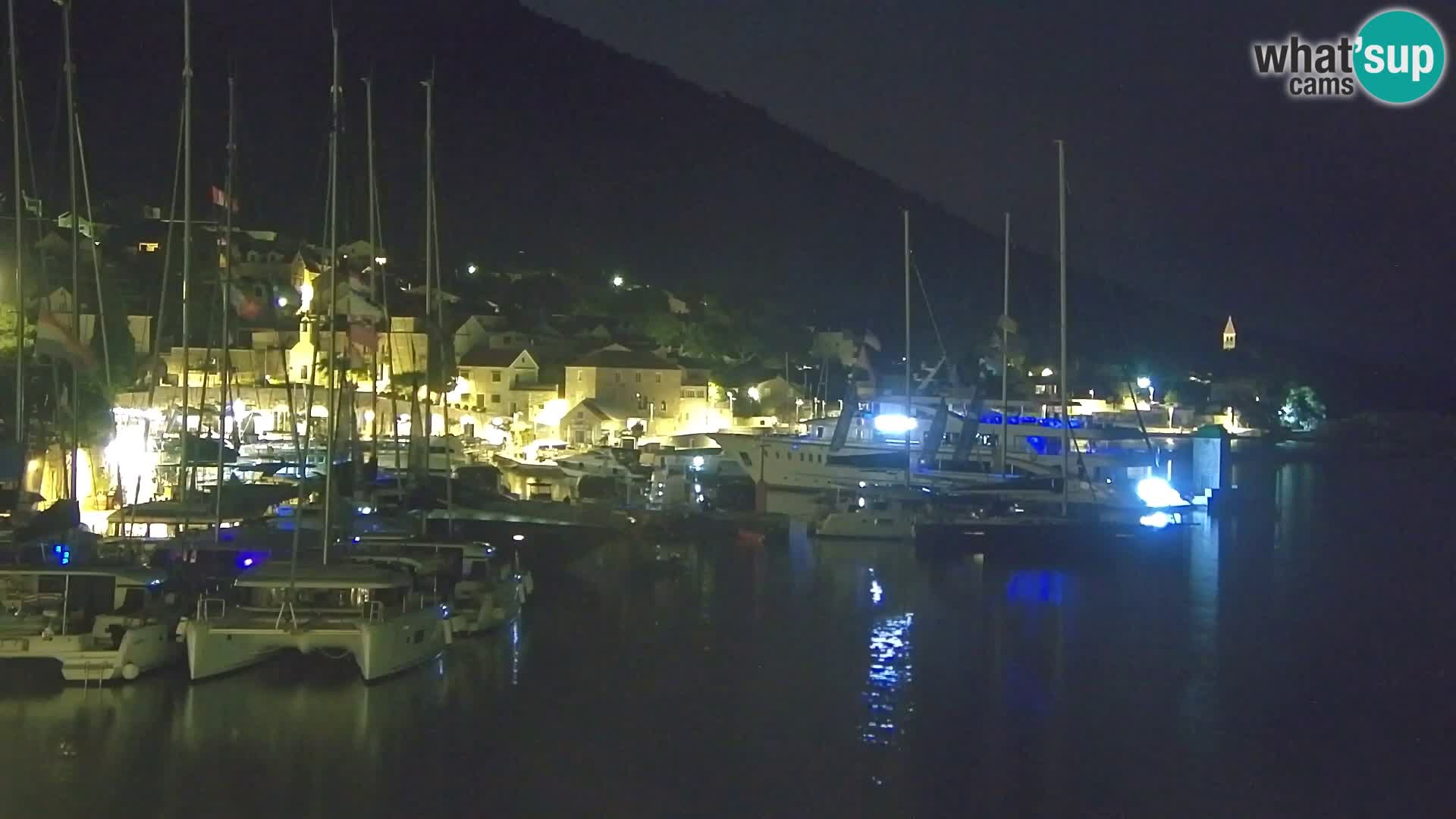 Webcam Bol Hafen & Ortszentrum – Liveblick aus Bol auf der Insel Brač