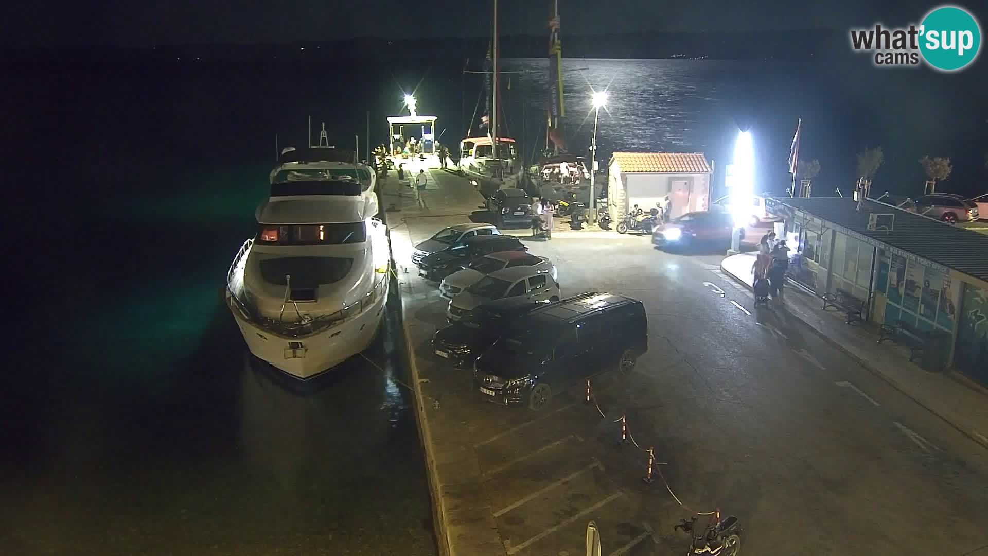 Webcam Bol Centre-Ville & Marina – Vue en direct depuis Bol, île de Brač
