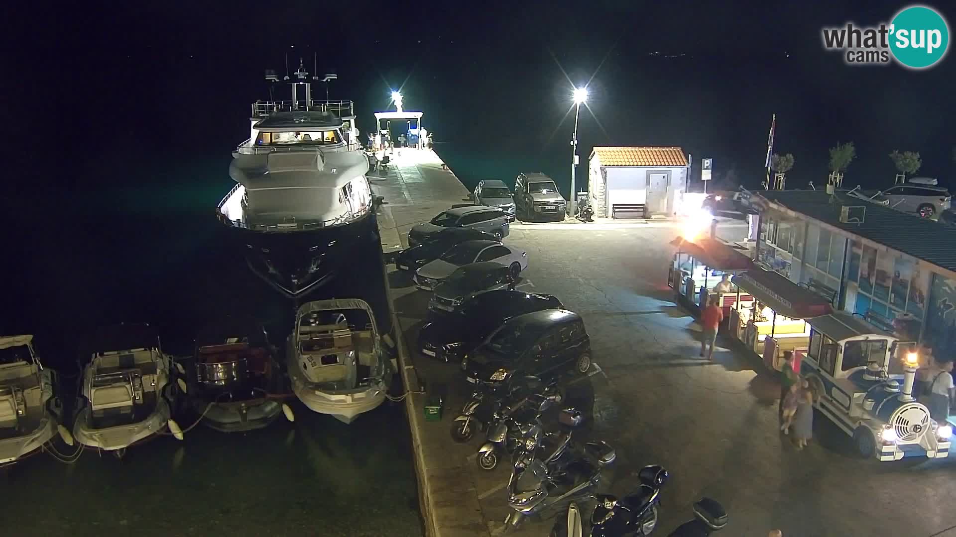 Webcam Bol Hafen & Ortszentrum – Liveblick aus Bol auf der Insel Brač