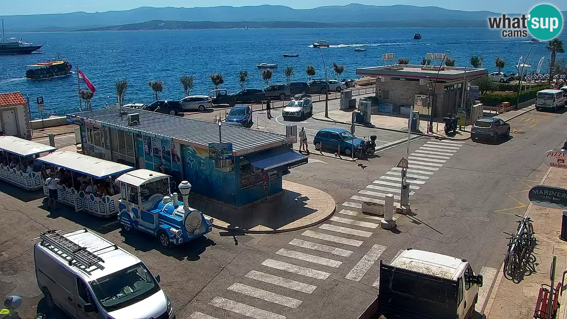 Webcam Bol Centre-Ville & Marina – Vue en direct depuis Bol, île de Brač