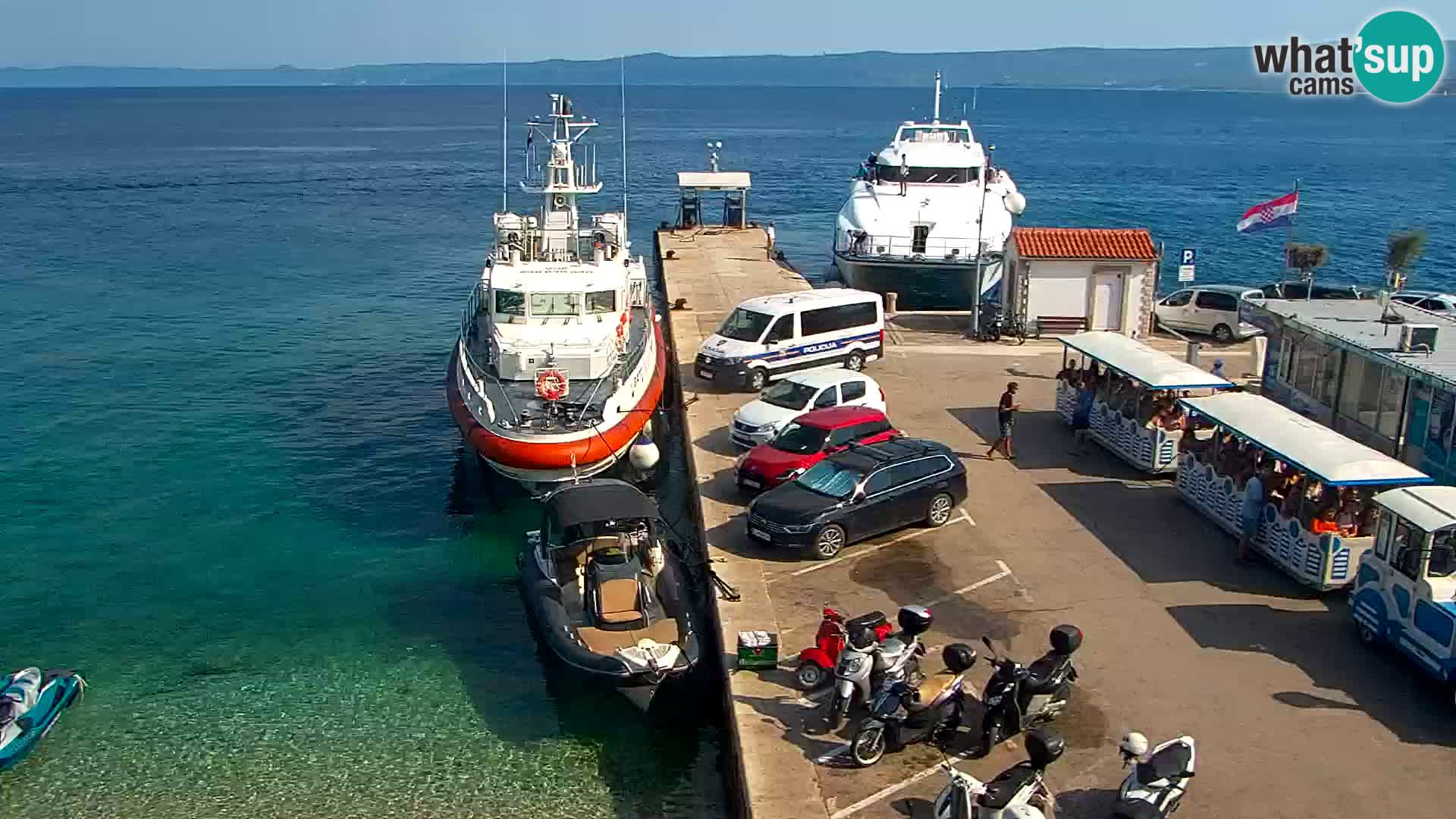 Webcam Bol Town Center & Marina – Live View from Bol, Brač
