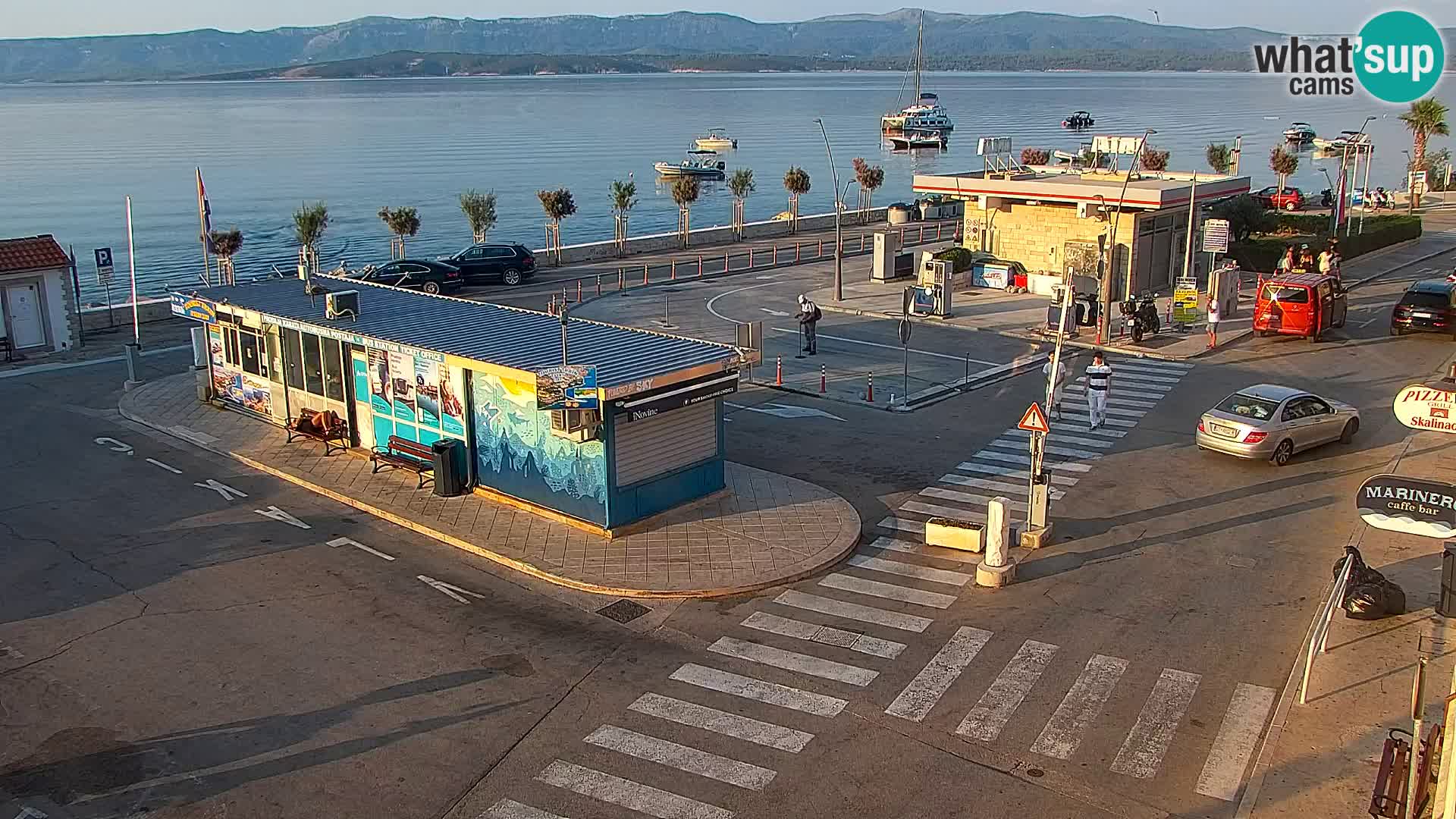 Webcam Bol Hafen & Ortszentrum – Liveblick aus Bol auf der Insel Brač