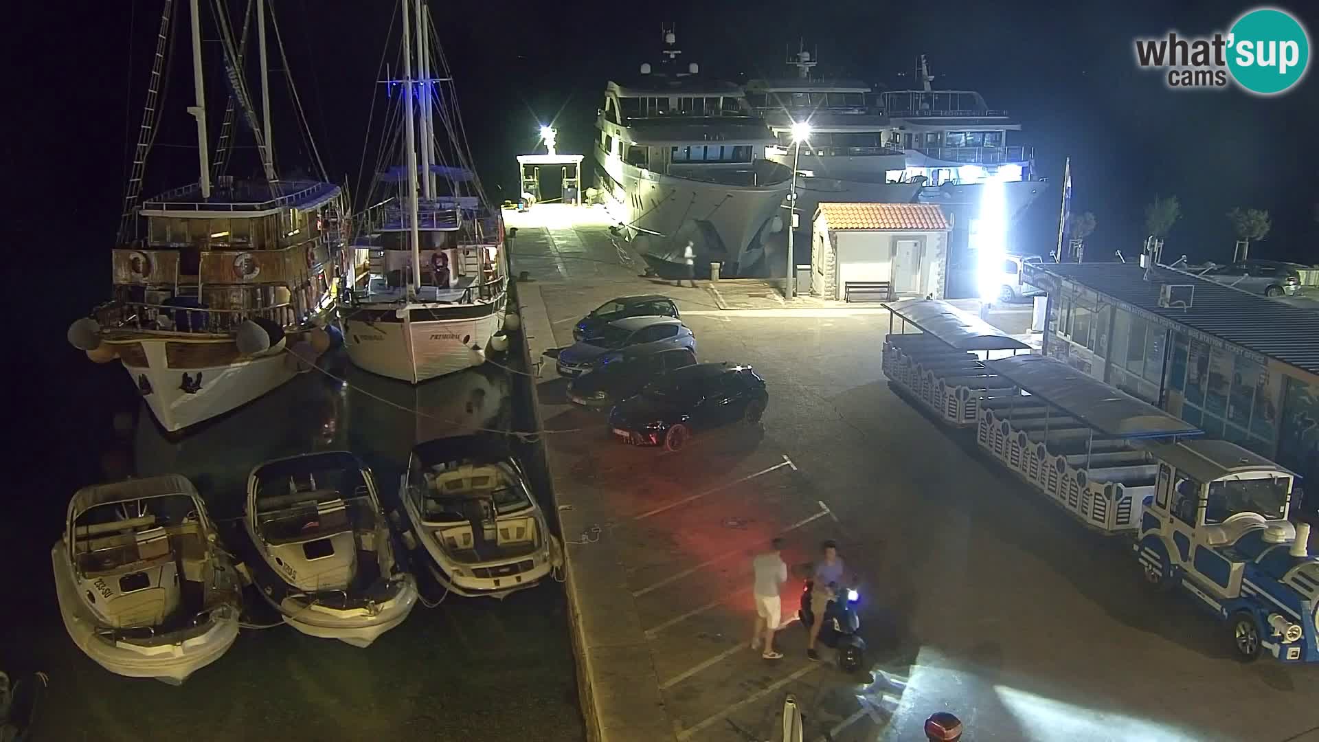 Webcam Bol Hafen & Ortszentrum – Liveblick aus Bol auf der Insel Brač