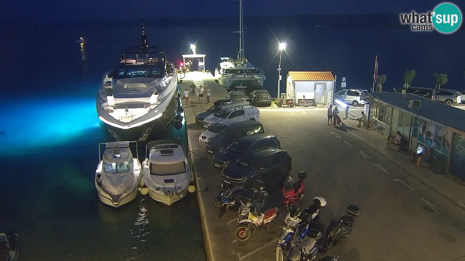 Webcam Bol Hafen & Ortszentrum – Liveblick aus Bol auf der Insel Brač