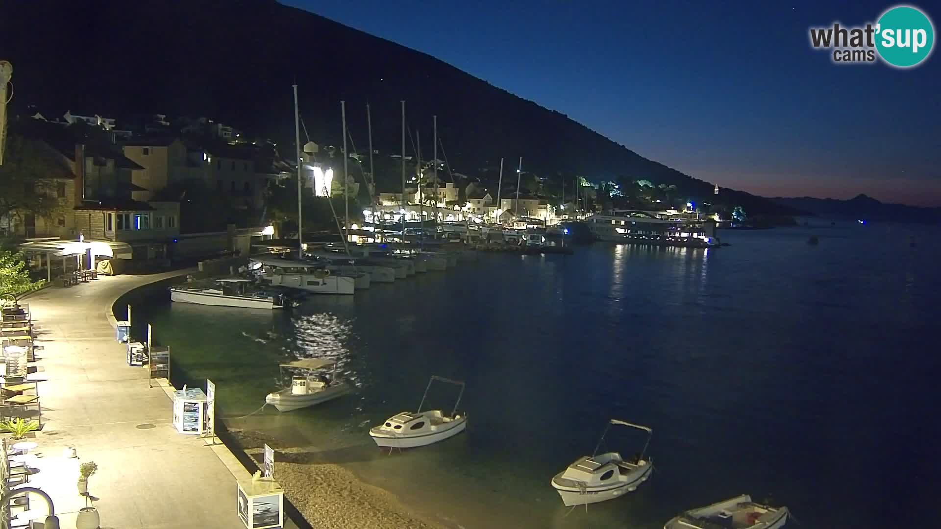 Webcam Bol Town Center & Marina – Live View from Bol, Brač