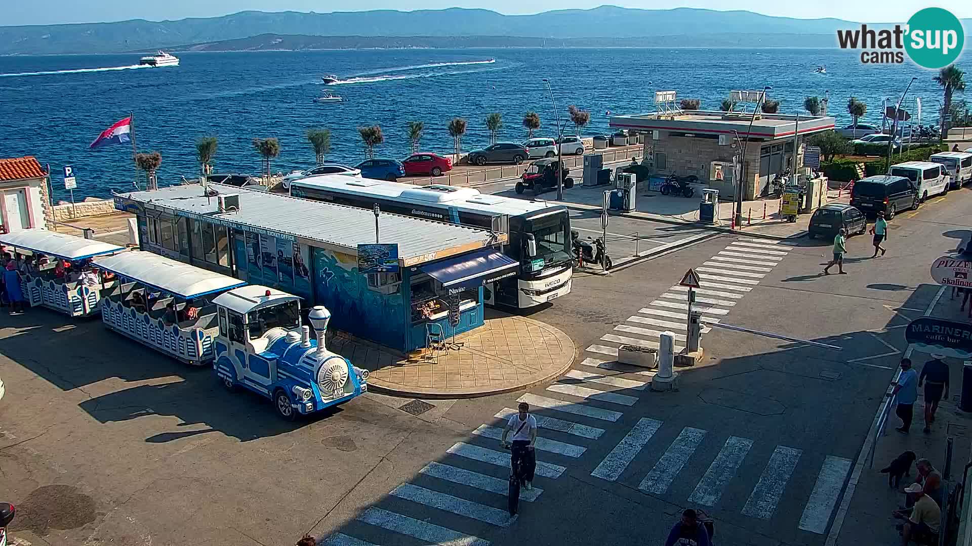 Webcam Bol Town Center & Marina – Live View from Bol, Brač