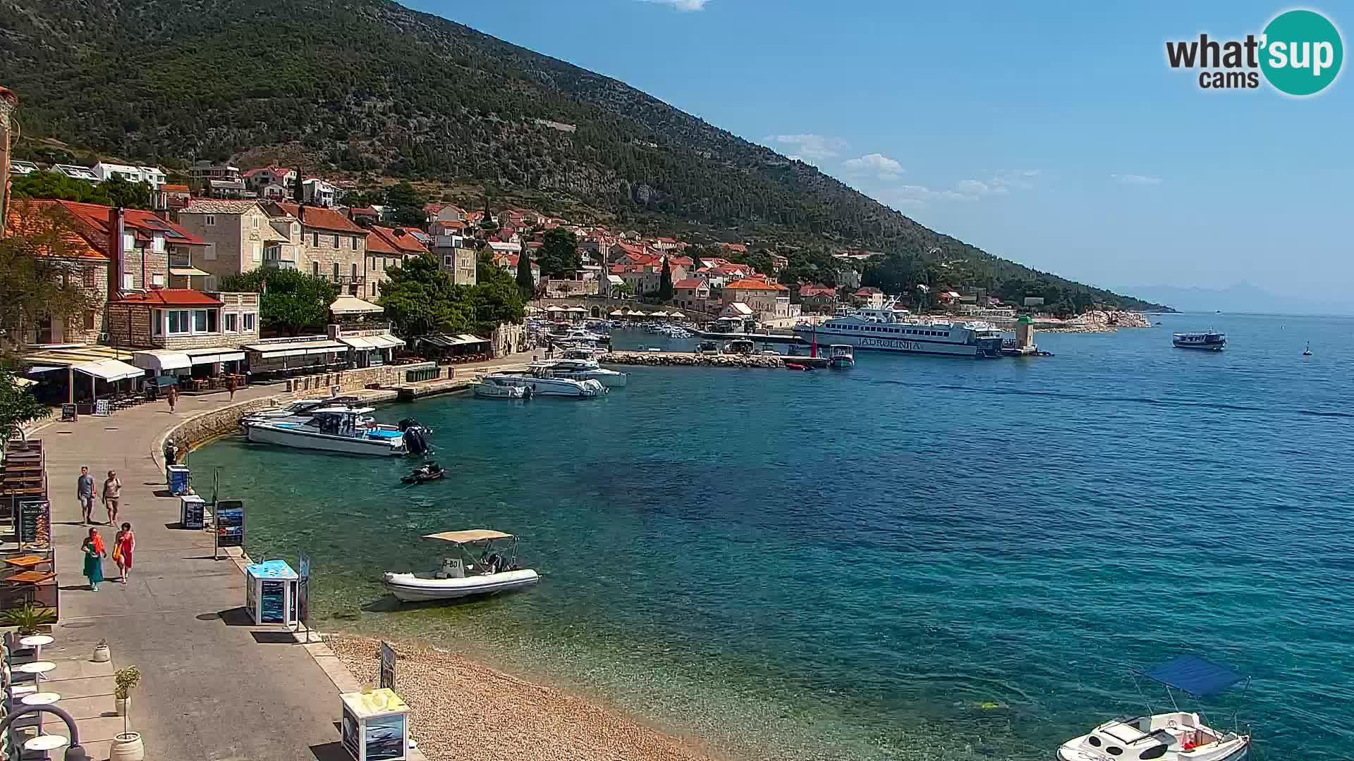 Webcam Bol Town Center & Marina – Live View from Bol, Brač