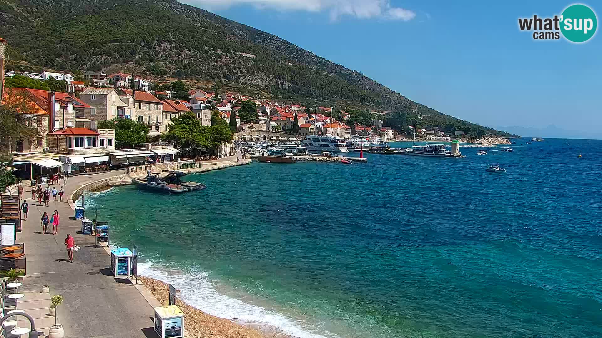 Webcam Bol Town Center & Marina – Live View from Bol, Brač