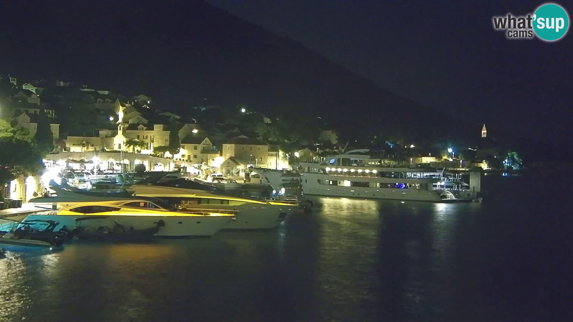 Webcam Bol Hafen & Ortszentrum – Liveblick aus Bol auf der Insel Brač