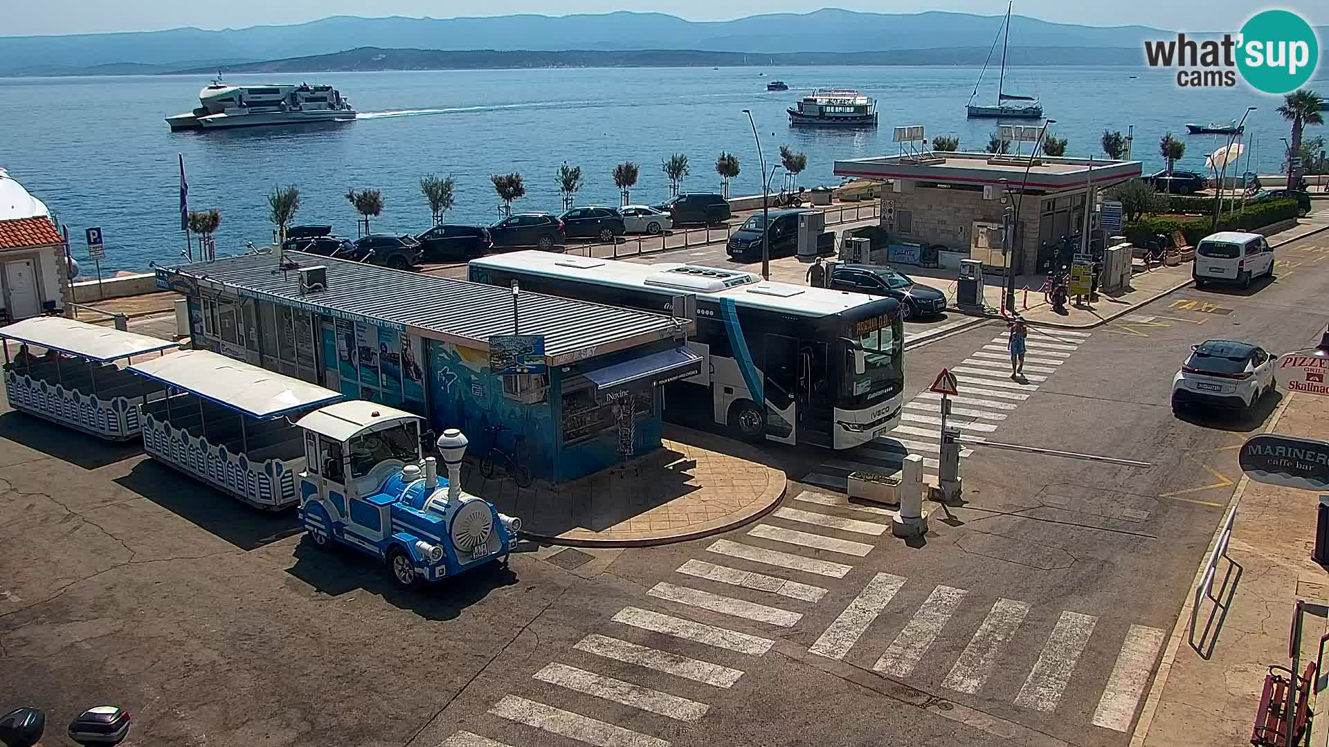 Webcam Bol Centre-Ville & Marina – Vue en direct depuis Bol, île de Brač