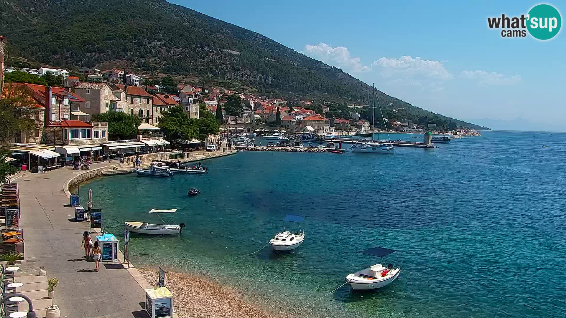 Webcam Bol Town Center & Marina – Live View from Bol, Brač