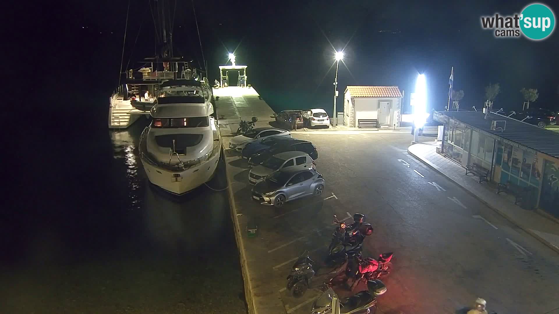 Webcam Bol centre-ville & marina – Vue en direct depuis Bol, île de Brač