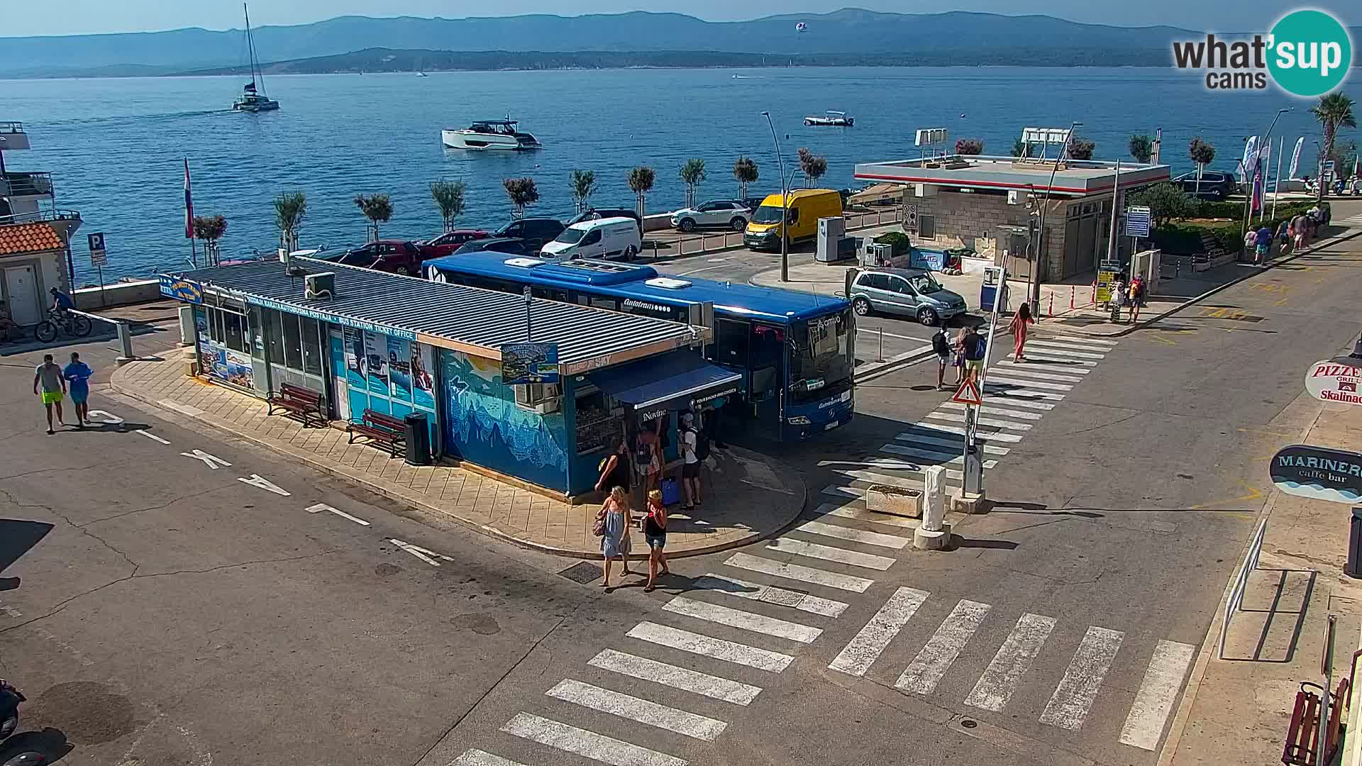 Webcam Bol centre-ville & marina – Vue en direct depuis Bol, île de Brač