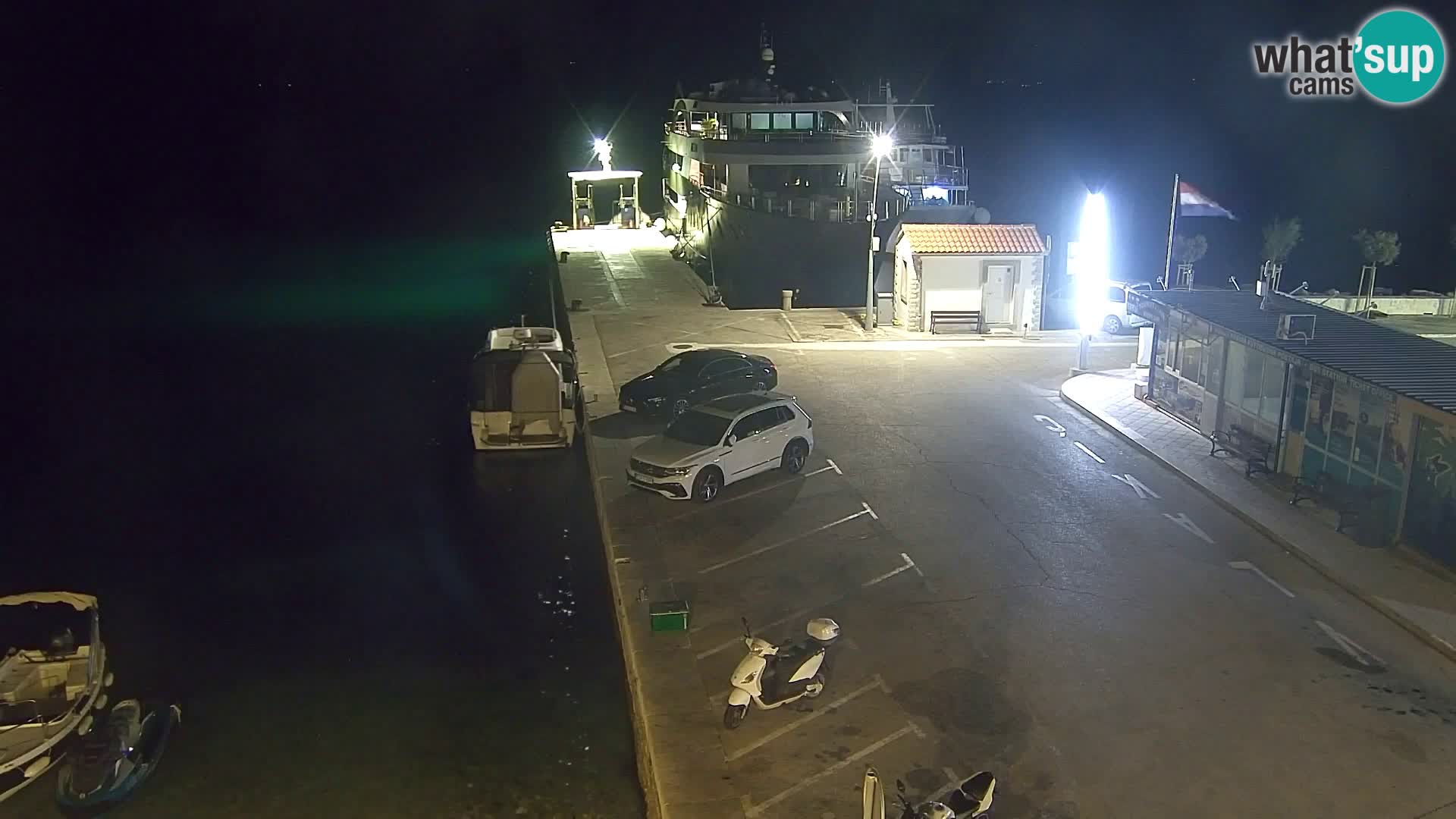 Webcam Bol Hafen & Ortszentrum – Liveblick aus Bol auf der Insel Brač