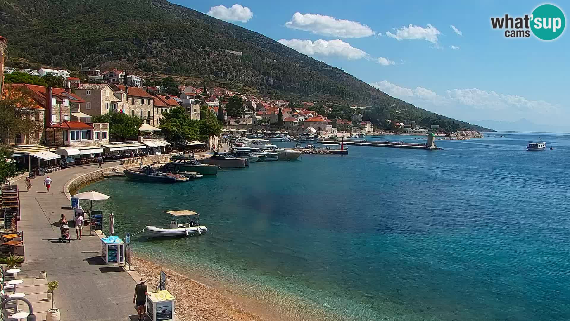 Webcam Bol Town Center & Marina – Live View from Bol, Brač
