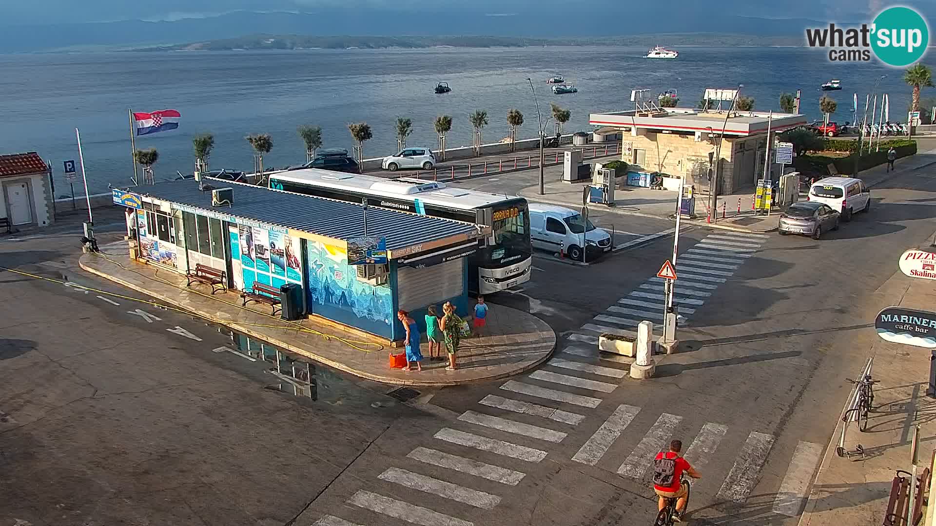 Webcam Bol centre-ville & marina – Vue en direct depuis Bol, île de Brač