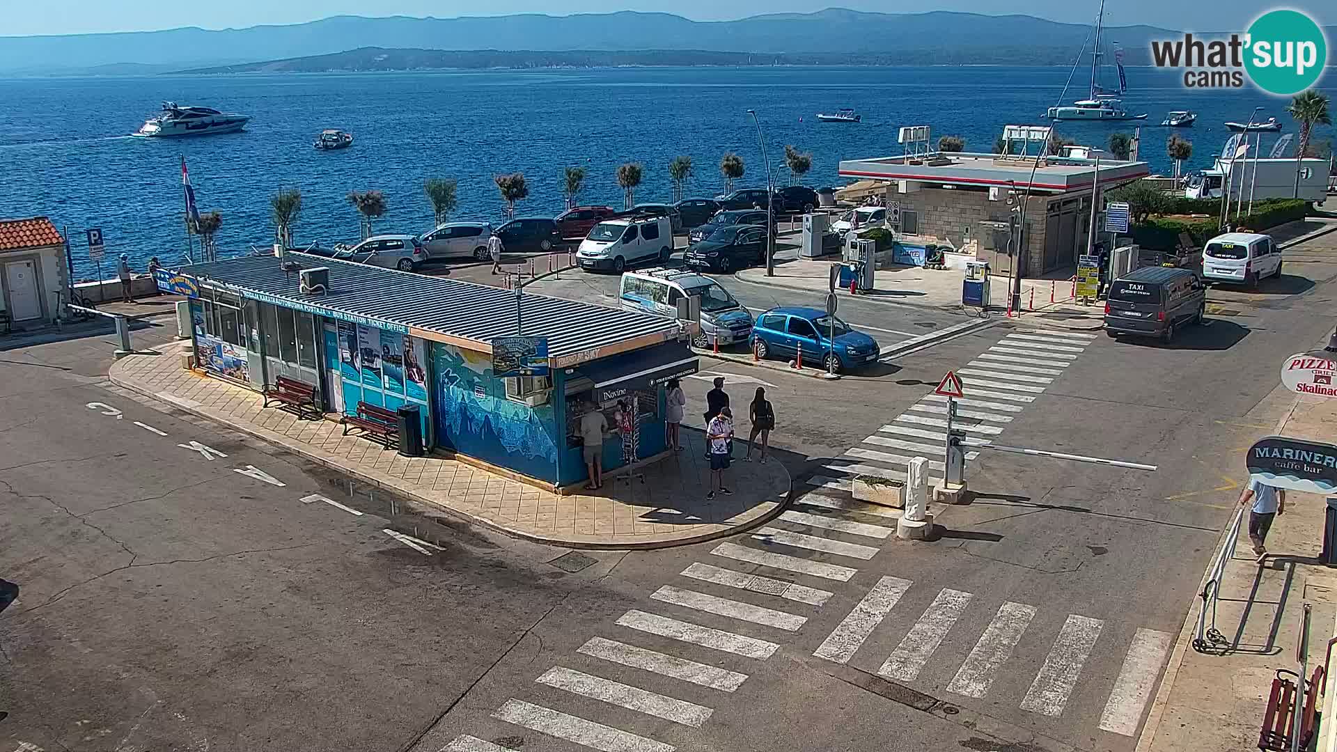 Webcam Bol Hafen & Ortszentrum – Liveblick aus Bol auf der Insel Brač