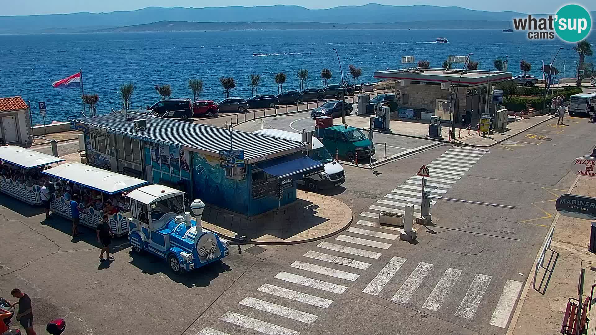 Webcam Bol centre-ville & marina – Vue en direct depuis Bol, île de Brač