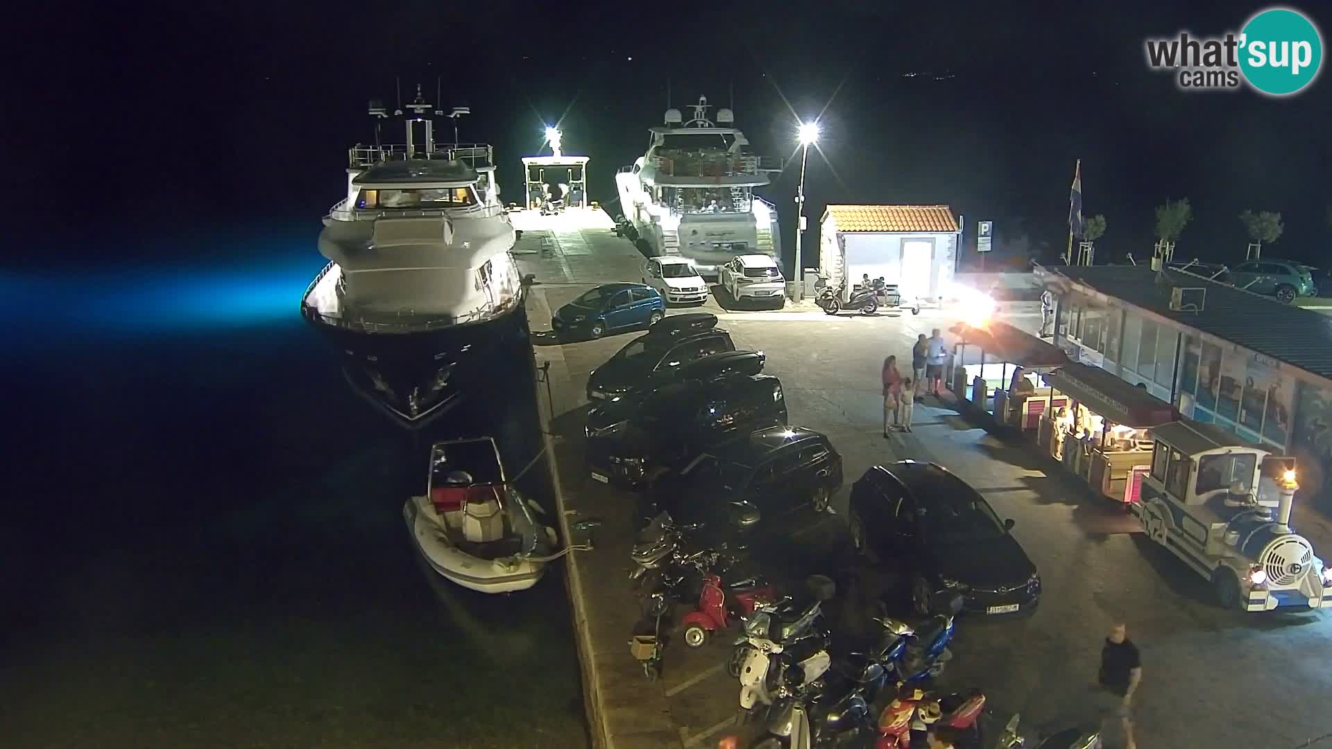 Webcam Bol Centre-Ville & Marina – Vue en direct depuis Bol, île de Brač