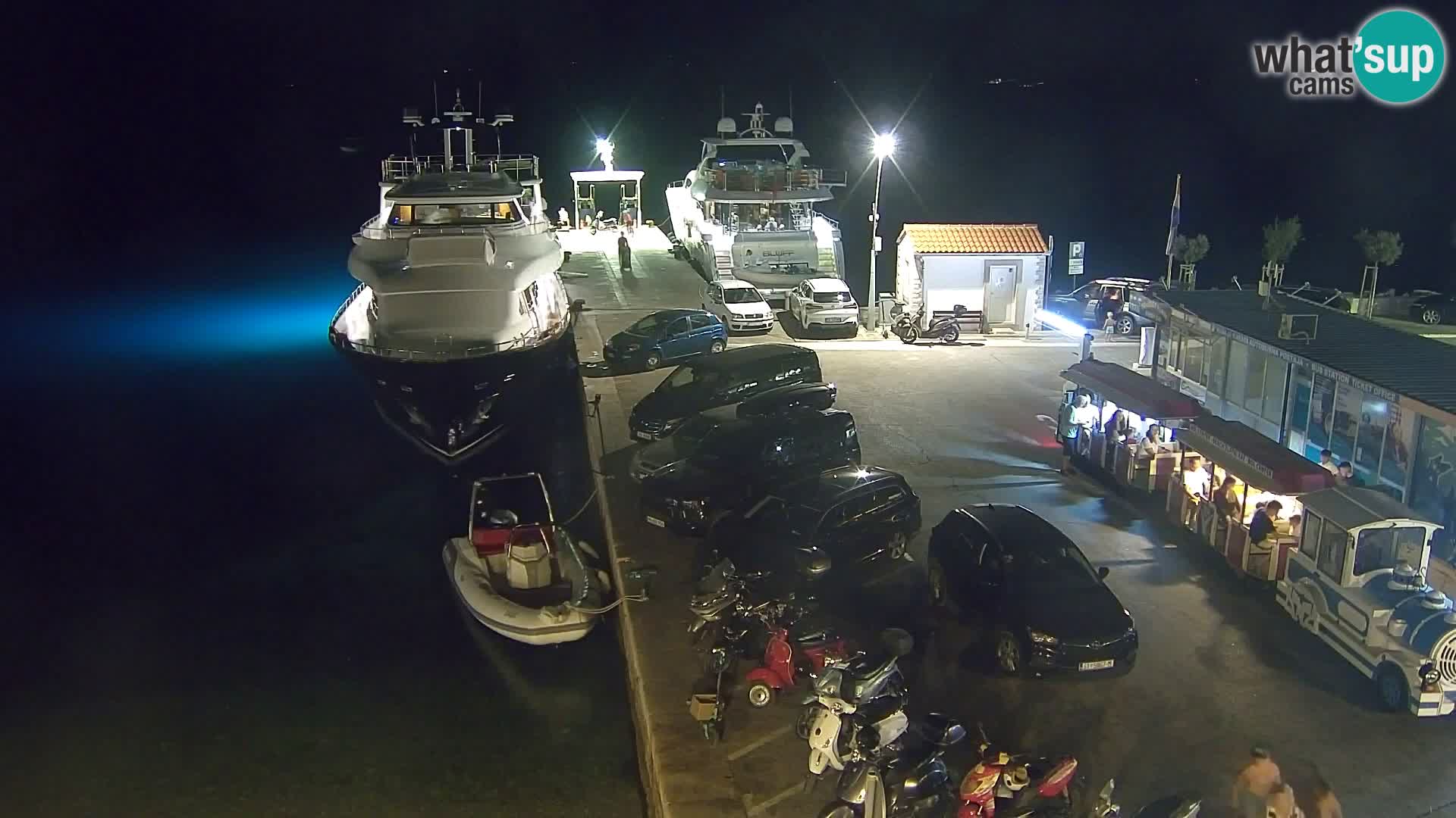 Webcam Bol Hafen & Ortszentrum – Liveblick aus Bol auf der Insel Brač