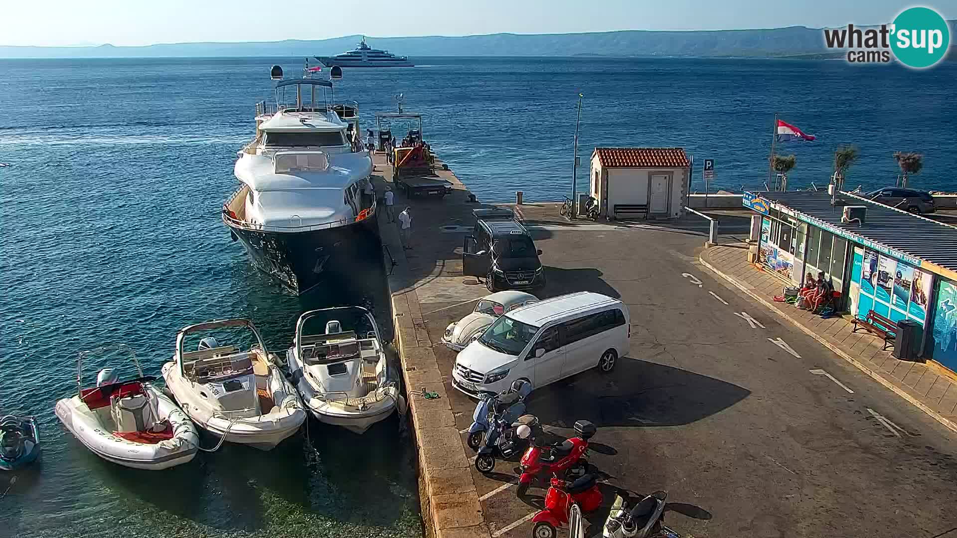 Webcam Bol Town Center & Marina – Live View from Bol, Brač