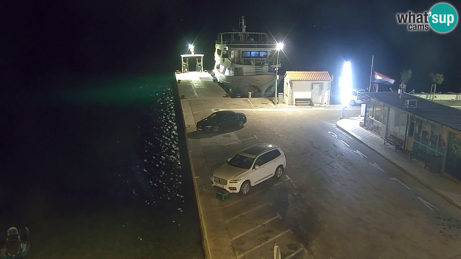 Webcam Bol Hafen & Ortszentrum – Liveblick aus Bol auf der Insel Brač